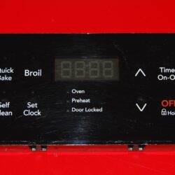 Part # A03619543 Frigidaire Oven Control Board (used, overlay fair - Black)