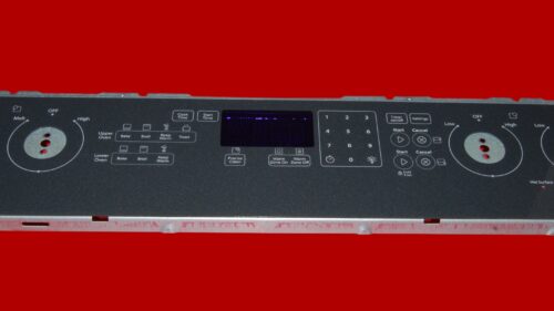 Part # W10528785 | W10692917 | Whirlpool Oven Switch Membrane and Board (overlay fair - Dark gray)