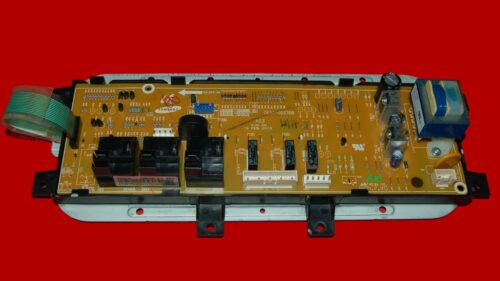 Part # DG34-00014A | DE92-03045B | Samsung Oven Switch Membrane and Control Board (overlay fair - Black)