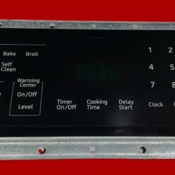 Samsung Oven Switch Membrane and Control Board - DG34-00043A | DE94-03926 (overlay fair - Black)