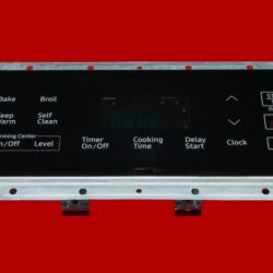 Part # DG34-00041A | DE94-03926A | Samsung Oven Switch Membrane And Control Board (overlay fair - Black)