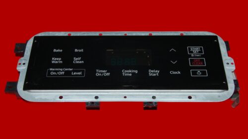 Part # DG34-00041A | DE94-03926A | Samsung Oven Switch Membrane And Control Board (overlay fair - Black)