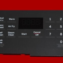 Part # WB27X47793 | 191D9860G002 | GE Oven Control Board (used, overlay fair - Dark Gray)