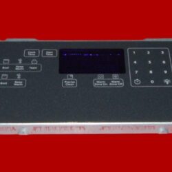 Part # W10528785 | W10692917 | Whirlpool Oven Switch Membrane and Board (overlay fair - Dark gray)