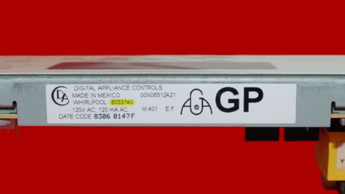 Part # 8053740 | Kenmore Gas Oven Control Board (overlay fair - Yellow)