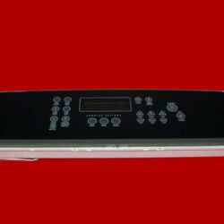 Part # WP9763262 | W10110451 | Whirlpool Gas Oven Control Panel and Control Board (overlay good - Black)
