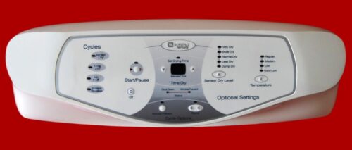 Part # 33002897 | 33003028 | Maytag Dryer Control Panel And Board (condition good - Bisque)