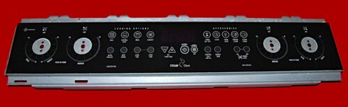 Part # W10224758 | W10157242 | Whirlpool Oven Switch Membrane and Control Board (overlay fair - Black)