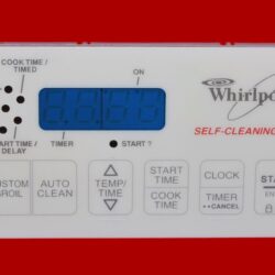 Part # 6610273 | 8273749 | Whirlpool Gas Oven Control Board (overlay fair - Yellow)
