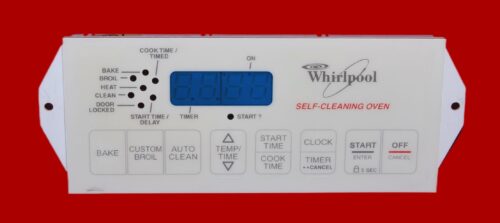 Part # 6610273 | 8273749 | Whirlpool Gas Oven Control Board (overlay fair - Yellow)