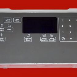 Part # W10528785 | W10539963 | Whirlpool Oven Switch Membrane and Board (overlay fair - Gray)