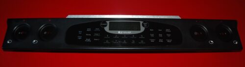 Part # 74005747 | 74007226 Jenn-Air Oven Control Panel And Board (used, overlay fair - Black)