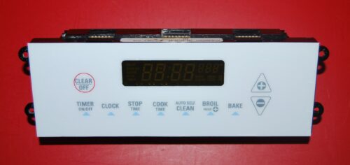 Part # WB12K0005 | 191D1001P005 - Maytag Gas Oven Control Board (used, overlay good - White)