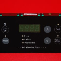 Part # 316207511 - Frigidaire Oven Control Board (used, overlay near mint - Black)