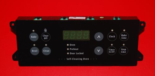 Part # 316207511 - Frigidaire Oven Control Board (used, overlay near mint - Black)