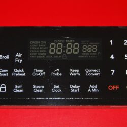 Part # A16490102 - Frigidaire Gas Oven Control Board (used, overlay good - Black)