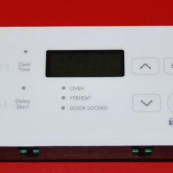 Part # 316557241 - Kenmore Oven Control Board (used, overlay fair - White)