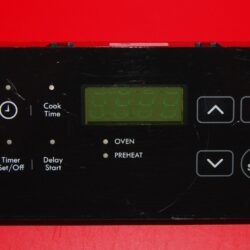 Part # 316557272 - Kenmore Oven Control Board (used, overlay fair - Black)