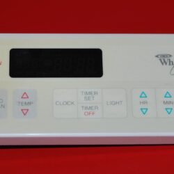 Part # 3196943 | 6610058 - $119 Whirlpool Oven Control Board (used, overlay fair - Almond)