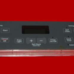 GE Oven Control Board - WB27T11487 | 164D8450G034 (overlay fair - Dark Gray)