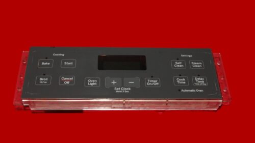 GE Oven Control Board WB27T11487 | 164D8450G034 | OEM Used Tested (overlay fair - Dark Gray)