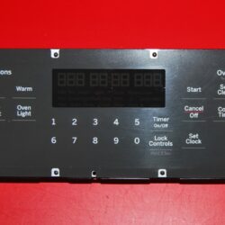 Part # WB27X33125 | 191D8545G076 - GE Oven Control Board (used, overlay fair - Black)