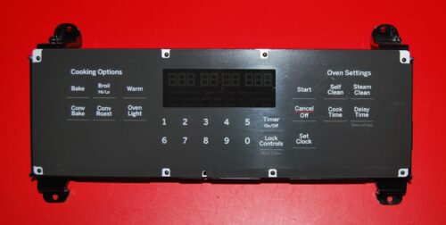 Part # WB27X33125 | 191D8545G076 - GE Oven Control Board (used, overlay fair - Black)