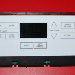 Part # W10837800 - Whirlpool Oven Control Board (used, overlay fair - White)