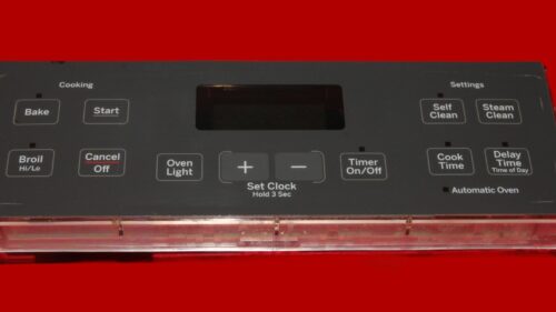 GE Oven Control Board WB27T11487 | 164D8450G034 | OEM Used Tested (overlay fair - Dark Gray)