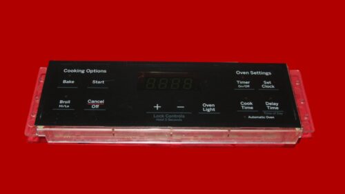 GE Oven Control Board 164D8450G176 | WB27X29089 OEM Used Tested (overlay fair Black)