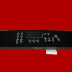 Whirlpool Gas Oven Control Panel and Control Board 9763262 | W10116542 | OEM Used Tested (overlay excellent - Black)