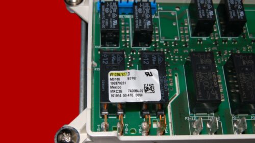 Maytag Oven Switch Membrane/Control Board W10321785 | W10267877 | OEM Used Tested (overlay good - Black)