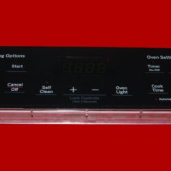 GE Oven Control Board 164D8450G211 | OEM Used Tested (overlay fair - Black)