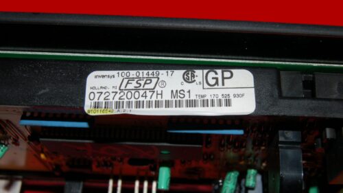 Whirlpool Gas Oven Control Panel and Control Board 9763262 | W10116542 | OEM Used Tested (overlay excellent - Black)