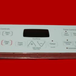 GE Oven Control Board WB27T11349 | 164D8450G026 | OEM Used Tested (overlay excellent - White)