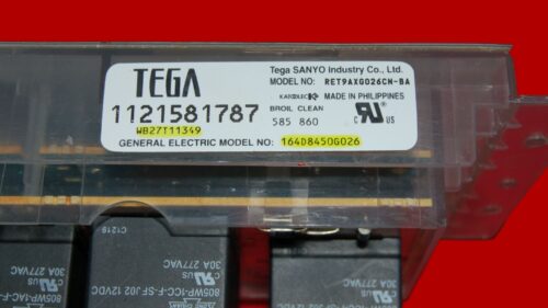 GE Oven Control Board WB27T11349 | 164D8450G026 | OEM Used Tested (overlay excellent - White)