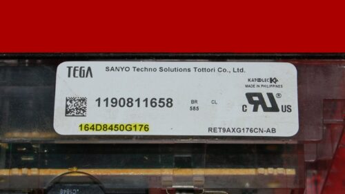 GE Oven Control Board 164D8450G176 | WB27X29089 OEM Used Tested (overlay fair Black)