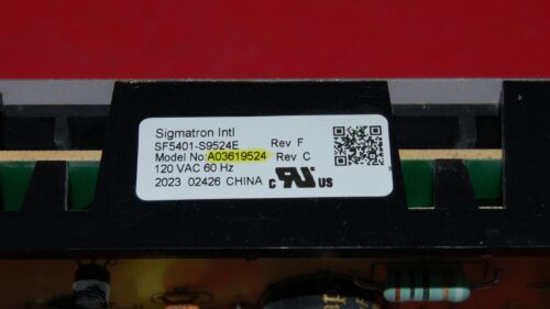 Part # 5304532117 | A03619524 | Frigidaire Oven Control Board (overlay good - White)