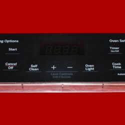 Part # 164D8450G211 | GE Oven Control Board (overlay fair - Black)