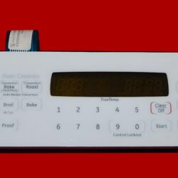 Part # WB27T11106 | 164D6476G035 - GE Oven Control Board (used, overlay very good - White)