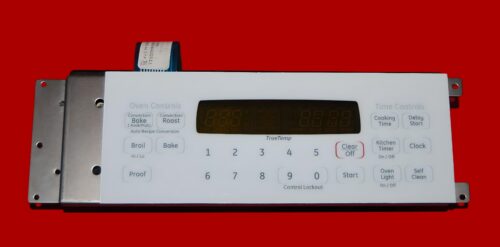 Part # WB27T11106 | 164D6476G035 - GE Oven Control Board (used, overlay very good - White)