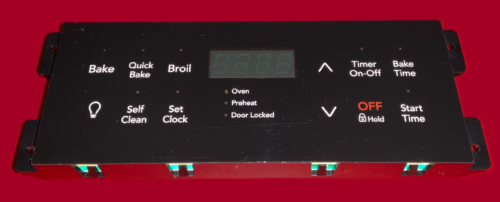 Part # A03619522 - Frigidaire Oven Control Board (used, overlay fair - Black)