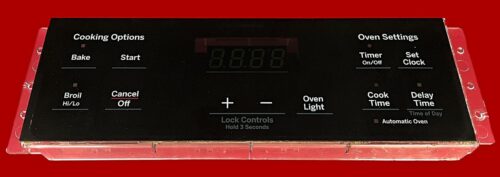 Part # WB27X29089 | 164D8450G176 | GE Oven Control Board (overlay fair - Black)