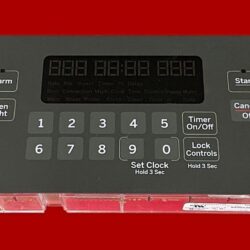 Part # WB27X25357 | 164D8496G009 | GE Oven Control Board (overlay good - Dark Gray)