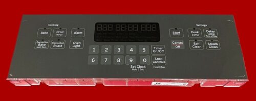 Part # WB27X25357 | 164D8496G009 | GE Oven Control Board (overlay good - Dark Gray)