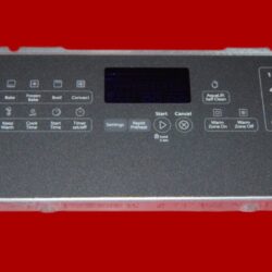 Part # W10826708 | W10828144 | Whirlpool Oven Control Panel And Board (overlay fair - Dark Gray)