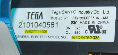 Part # WB27T11106 | 164D6476G035 - GE Oven Control Board (used, overlay very good - White)