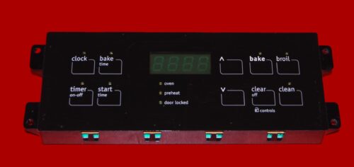 Part # A03619506 | Frigidaire Oven Control Board (overlay fair - Black)