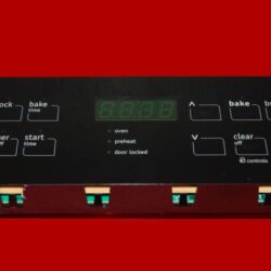 Part # 5304509493 | A03619506 | Frigidaire Oven Control Board (overlay fair - Black)