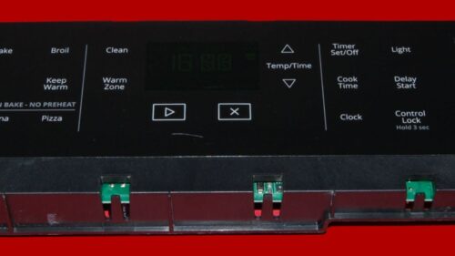 Part # W11428362 | Whirlpool Oven Control Board (overlay fair - Black)